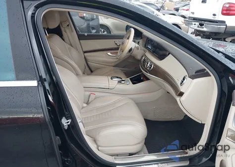 2015 Mercedes-Benz S 550 4Matic из США, поврежденный, VIN WDDUG8FB5FA143491